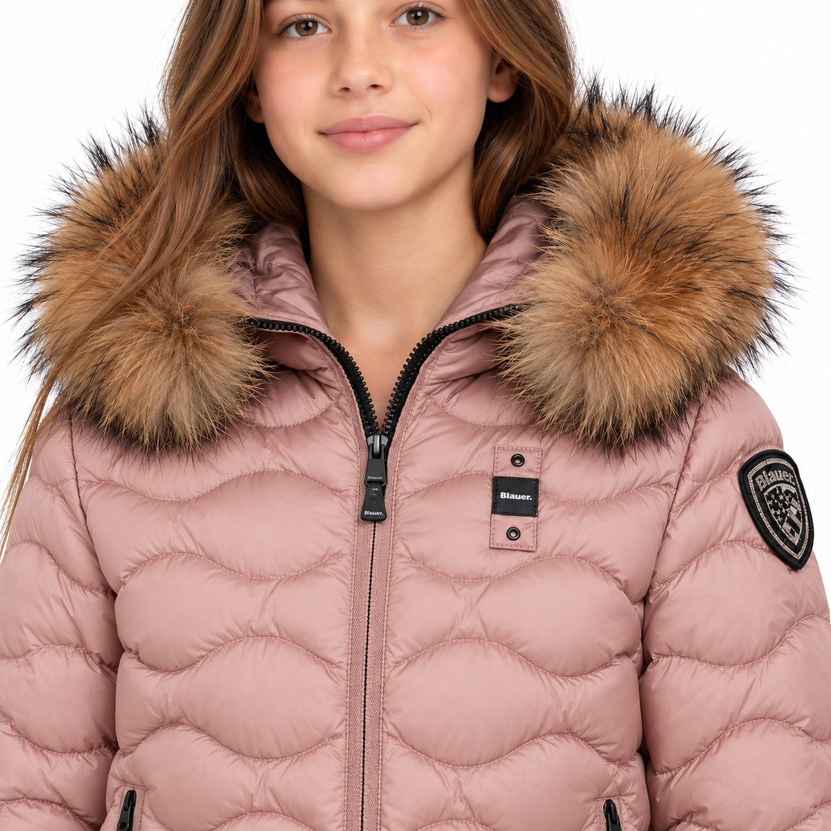26WBLGC03288 ROSA PALLIDO-BROWN JUNIOR dettaglio