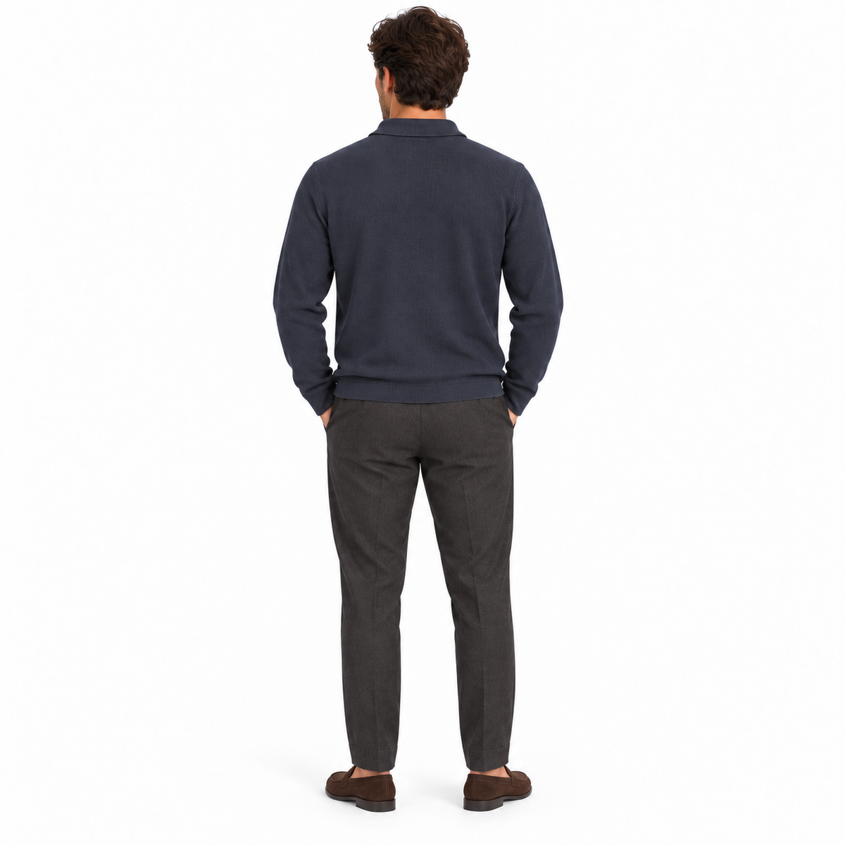 6010226 NAVY UOMO retro