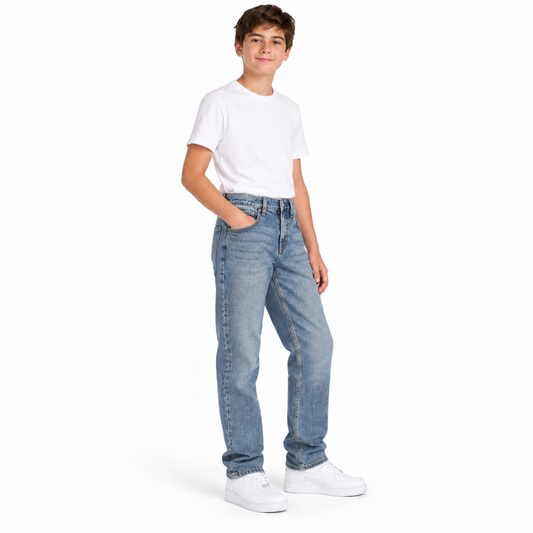 9ED516 DENIM LAV.MEDIO JUNIOR BOY centrale