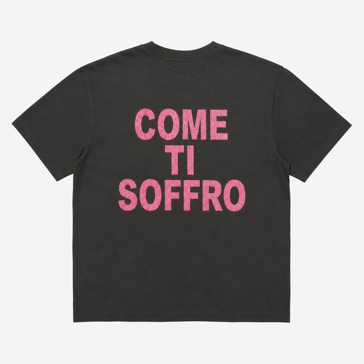T-SHIRT STAMPA COME TI SOFFRO