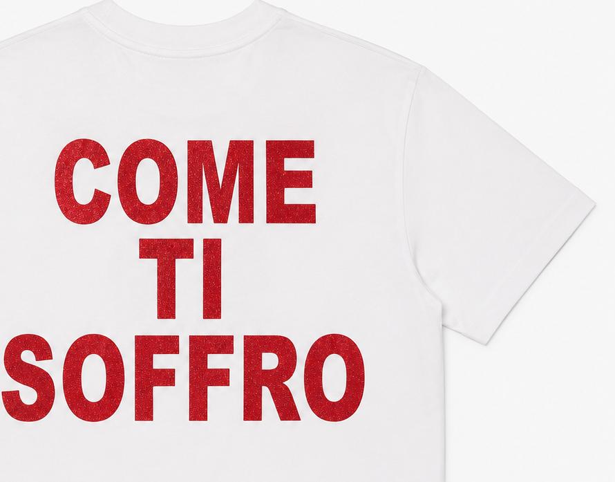T-SHIRT STAMPA COME TI SOFFRO