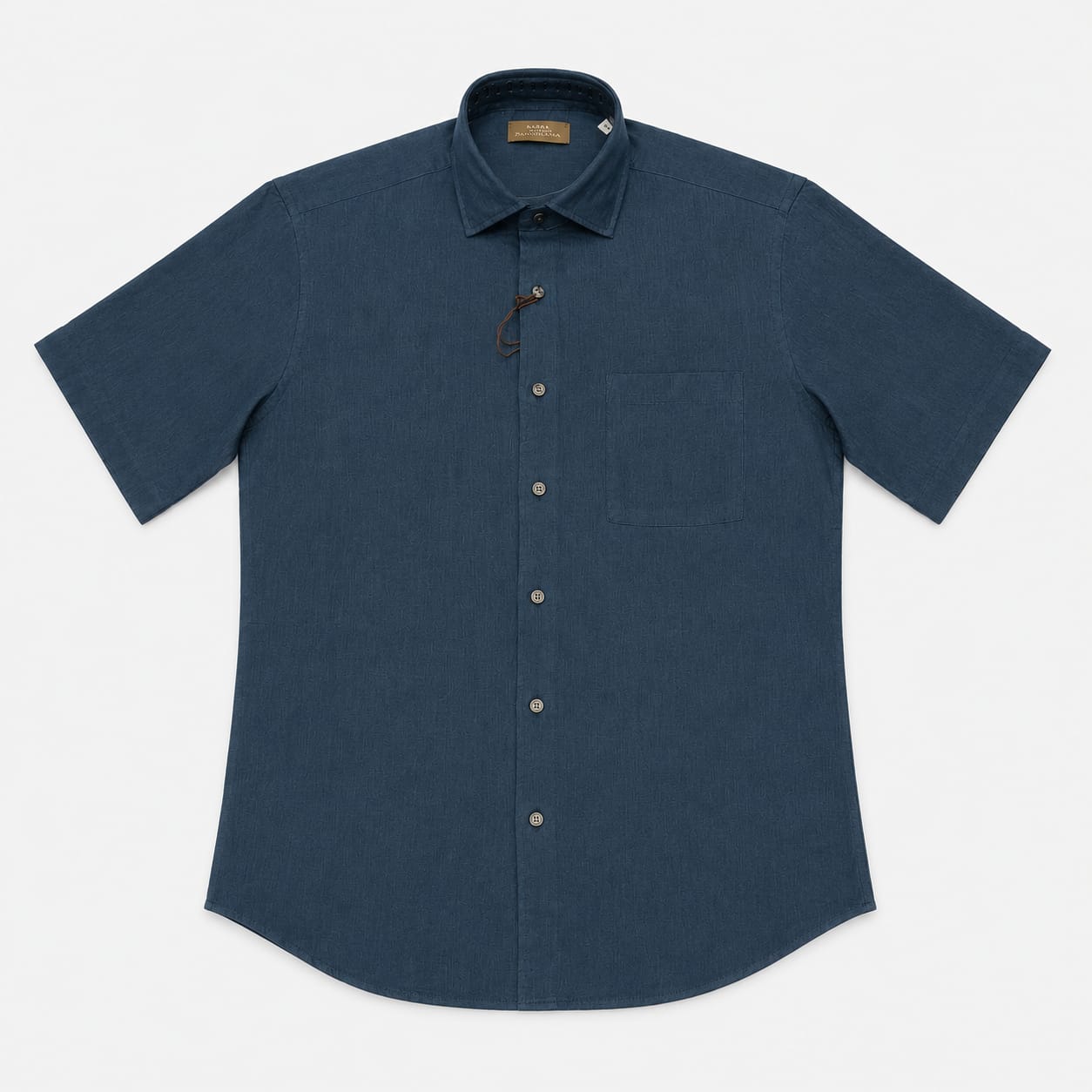 CAMICIA LINO MEZZA MANICA