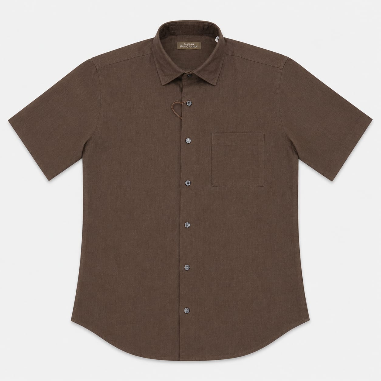 CAMICIA LINO MEZZA MANICA