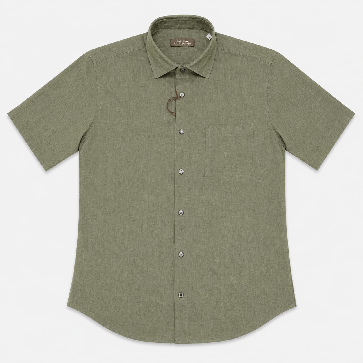 CAMICIA LINO MEZZA MANICA
