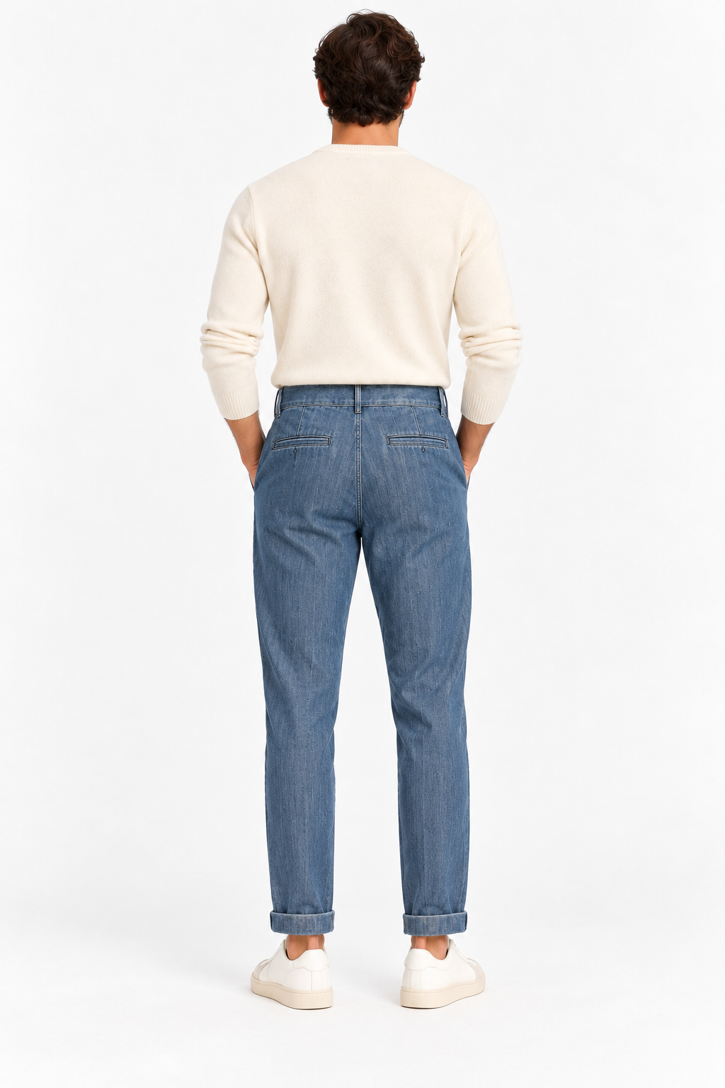 CREMONINI DENIM LAV.MEDIO UOMO retro