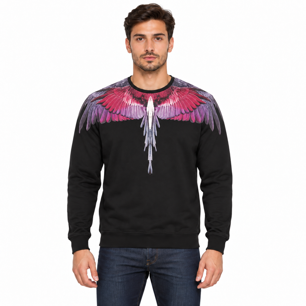 F6CMMASW NERO-VIOLA UOMO centrale