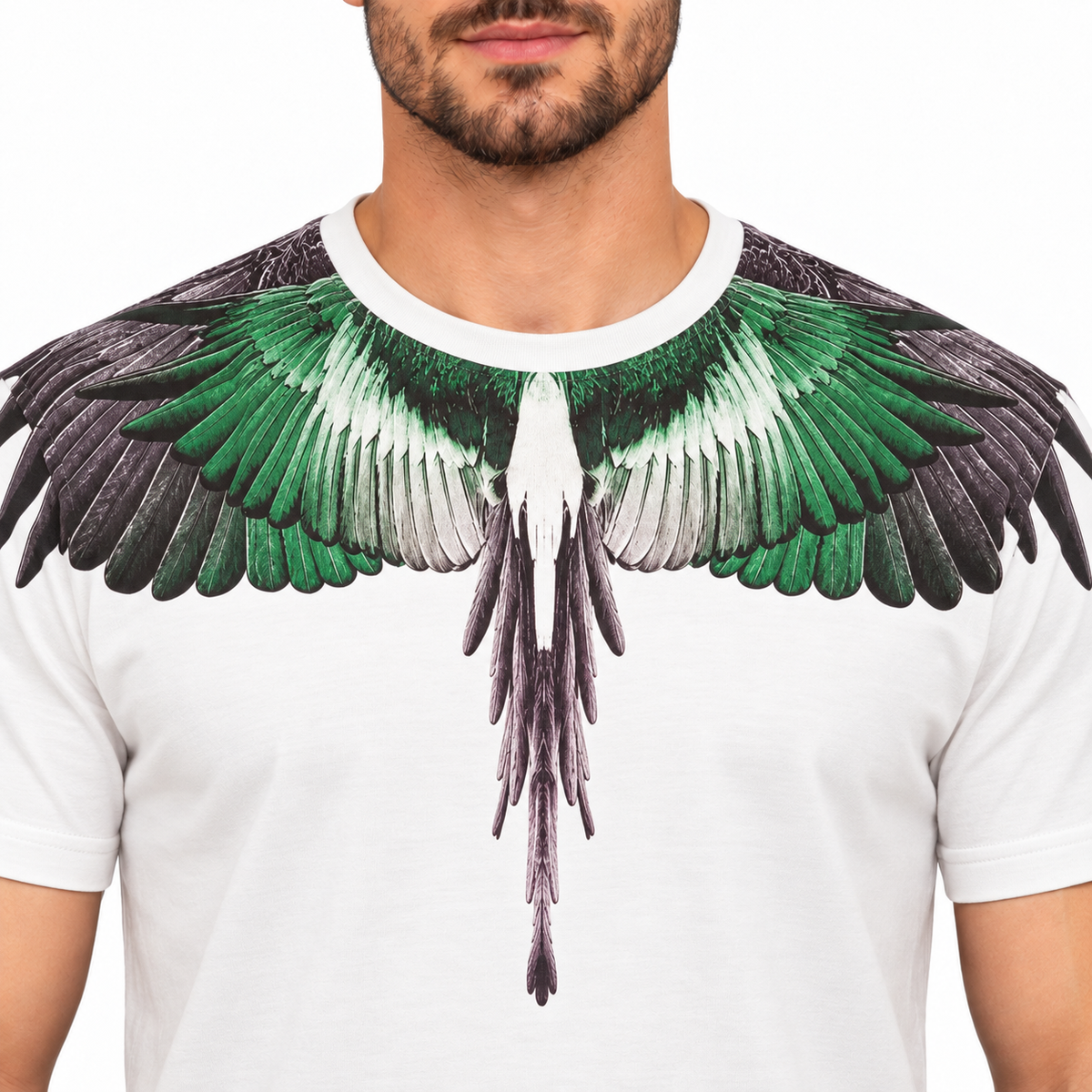 F6CMMATH BIANCO-VERDE UOMO dettaglio