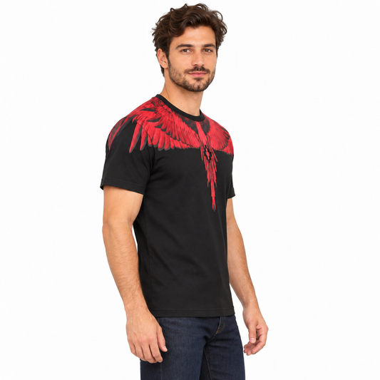 F6CMMATH NERO-ROSSO UOMO centrale