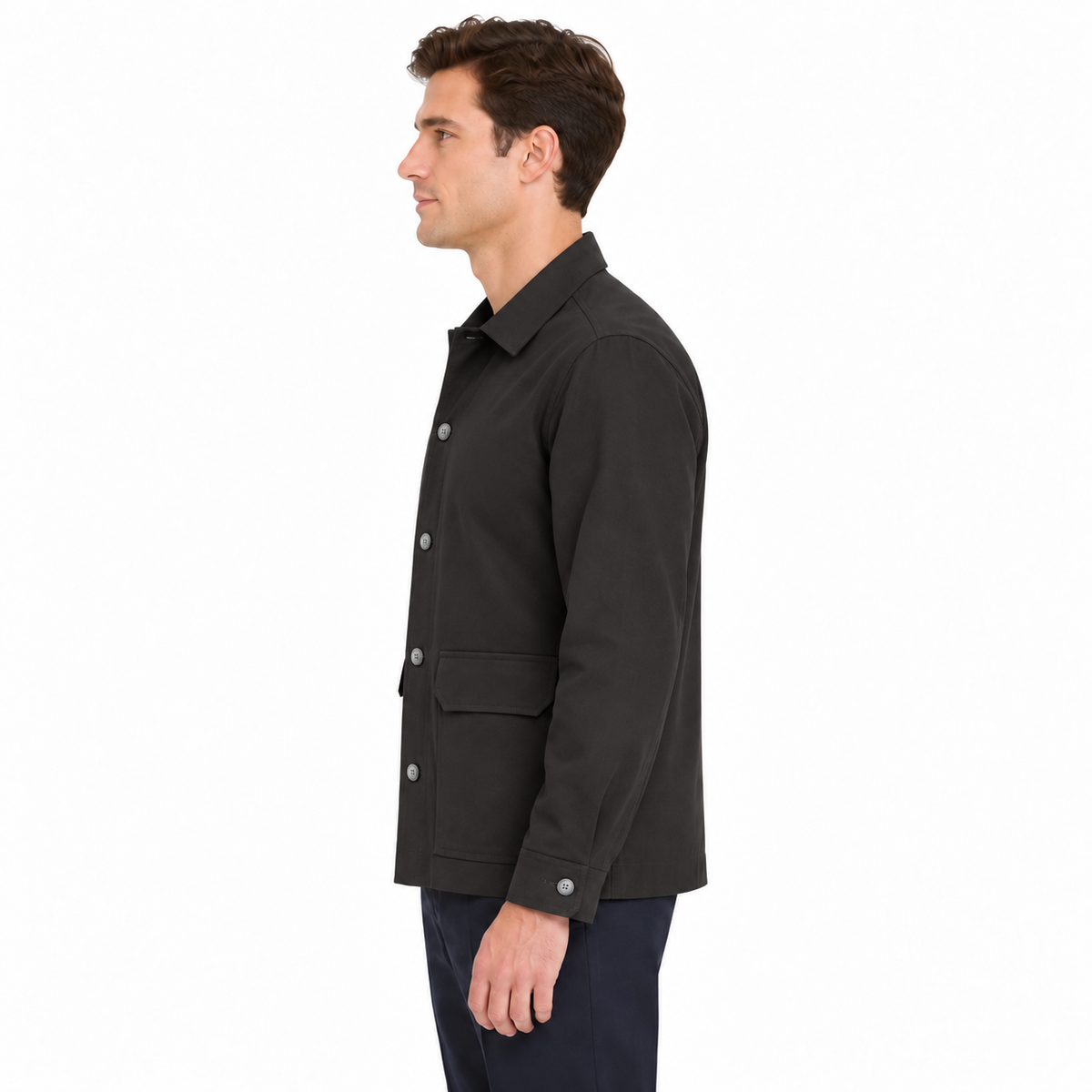 GB1537 NERO UOMO laterale