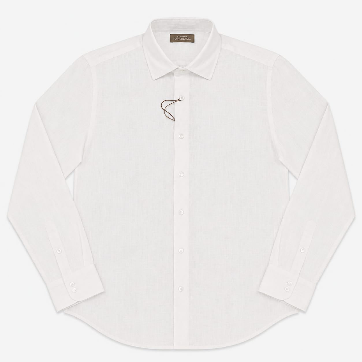 CAMICIA LINO COLLO FRANCESE