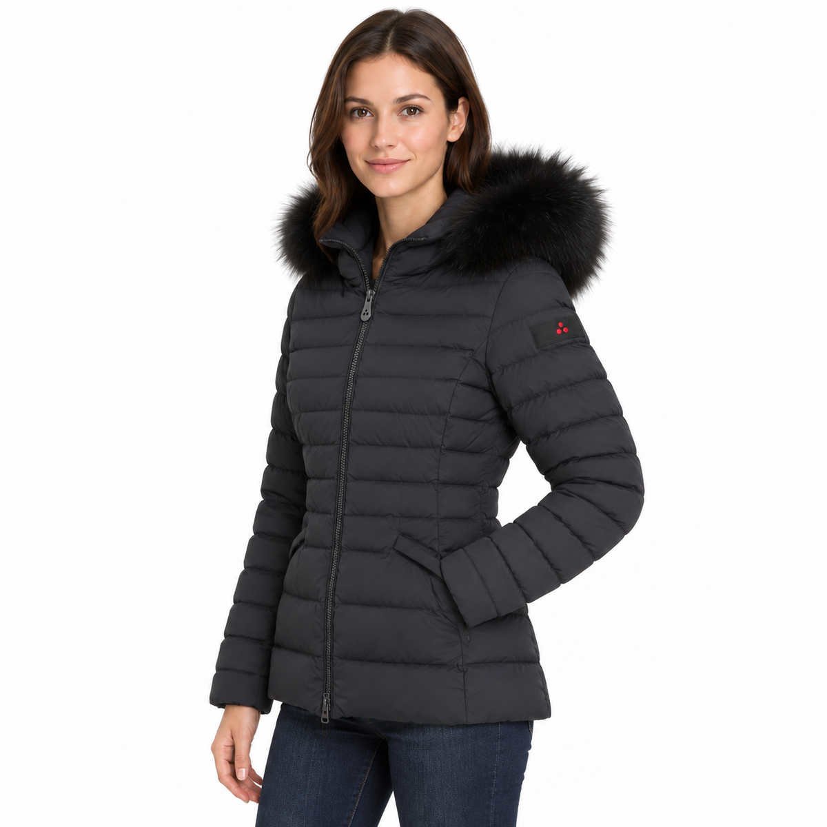 PED4057 NERO DONNA laterale
