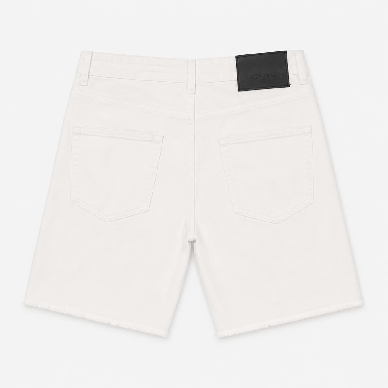 SHORTS DENIM BIANCO