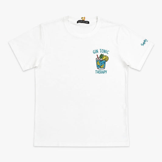 T-SHIRT STAMPA GIN TONIC