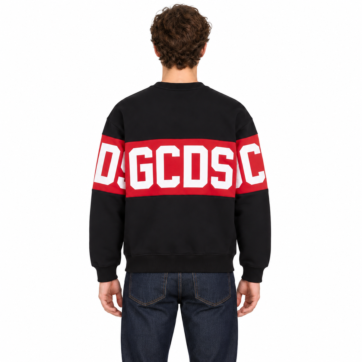 Z0UJQE584F004 NERO-ROSSO RAGAZZO retro