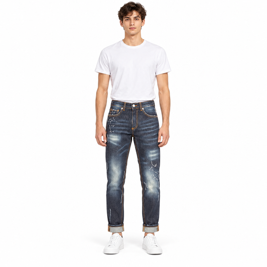 019B DENIM LAV.SCURO JUNIOR centrale