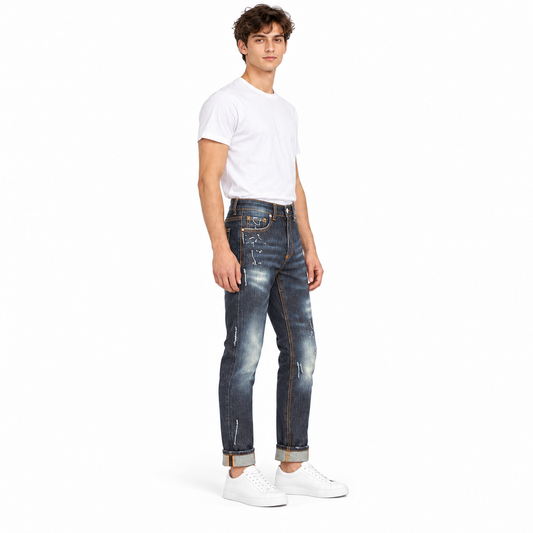 019B DENIM LAV.SCURO JUNIOR centrale