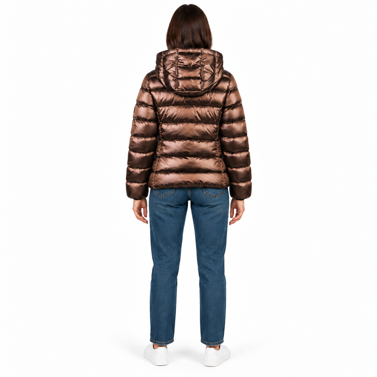 253CFWJ03017 MARRONE DONNA retro