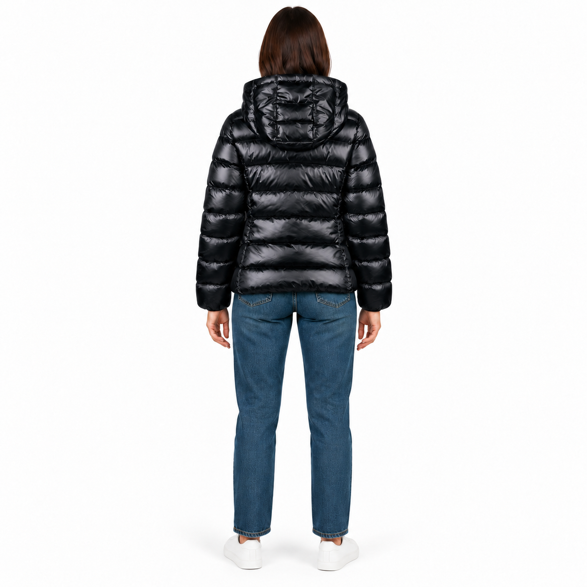 253CFWJ03017 NERO DONNA retro