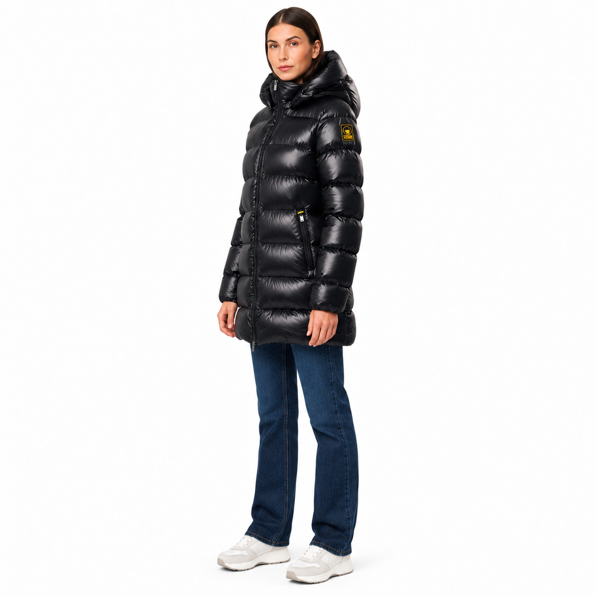 253CFWJI3018 NERO DONNA laterale