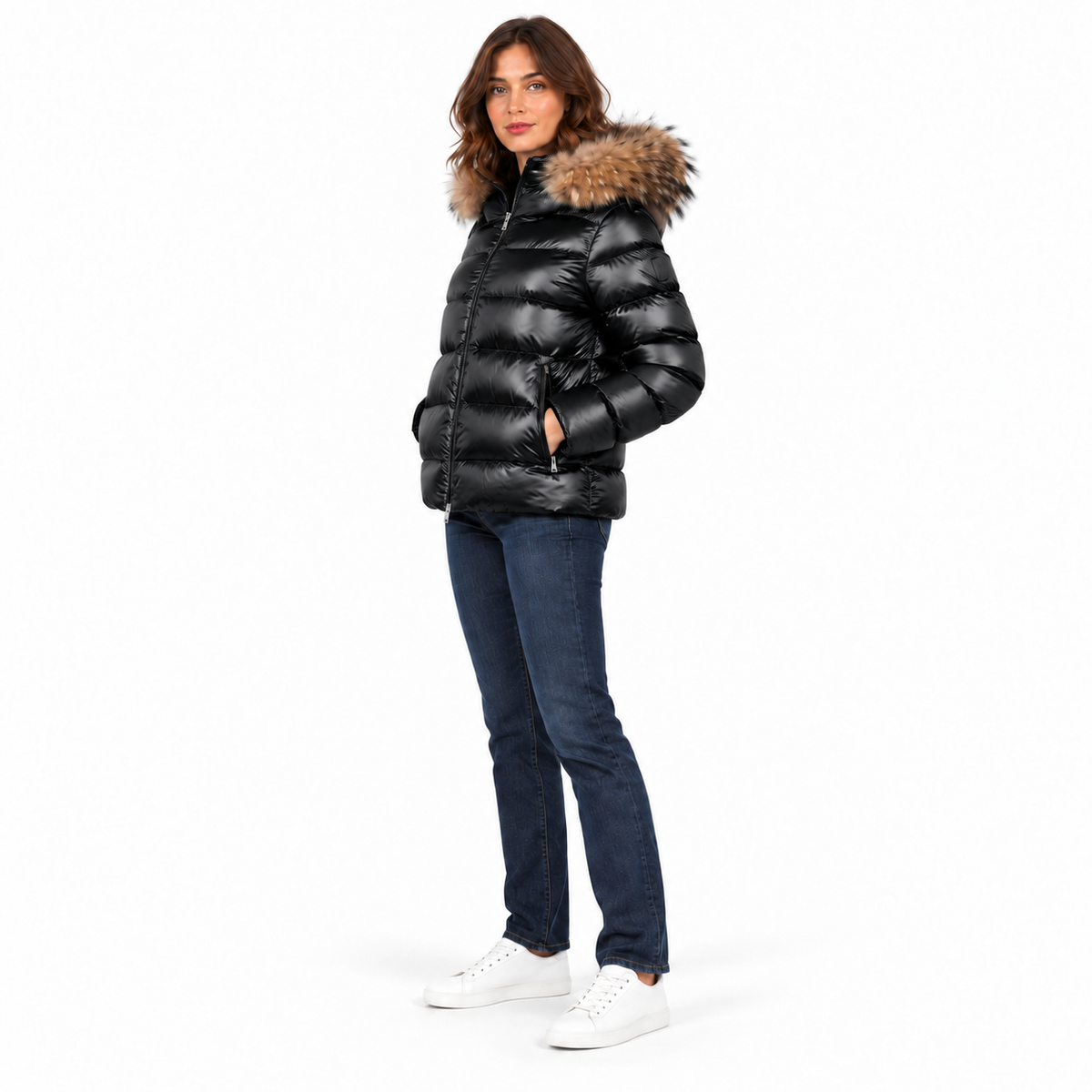 263PCWJ03213 NERO DONNA laterale