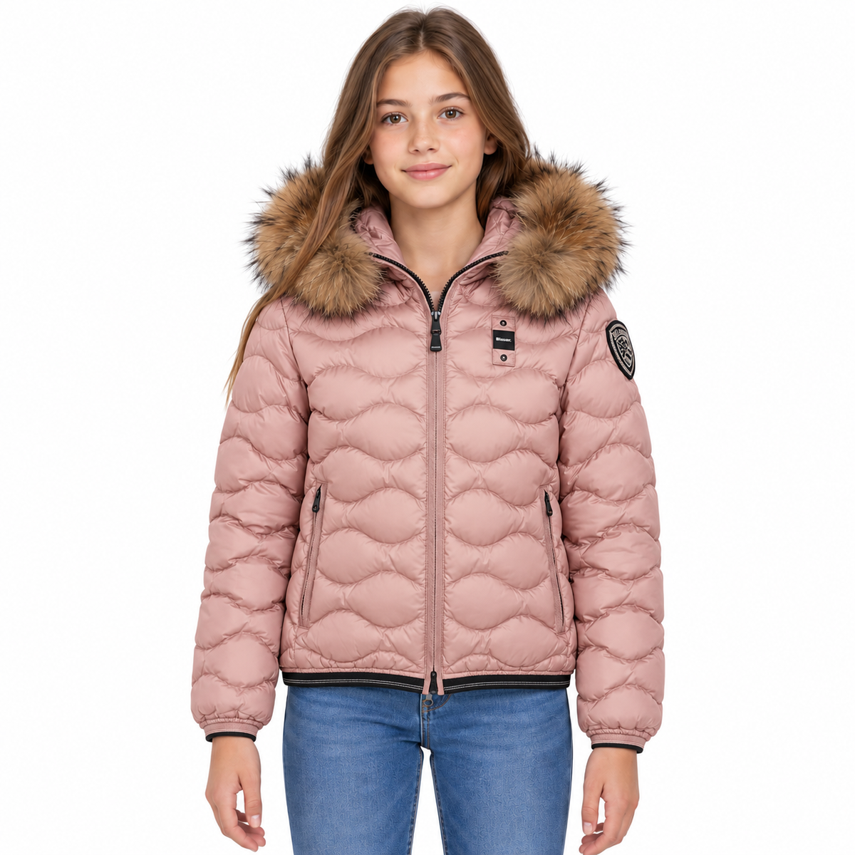 26WBLGC03288 ROSA PALLIDO-BROWN JUNIOR centrale