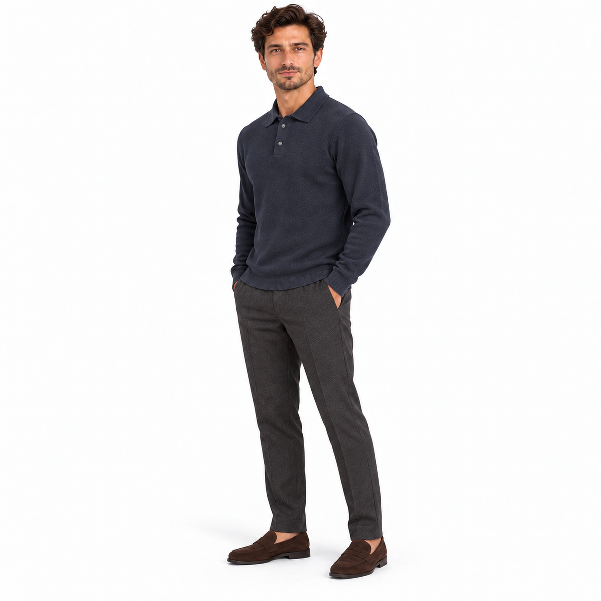 6010226 NAVY UOMO laterale