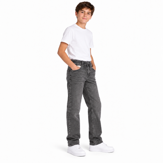 9EN805 DENIM NERO JUNIOR BOY centrale