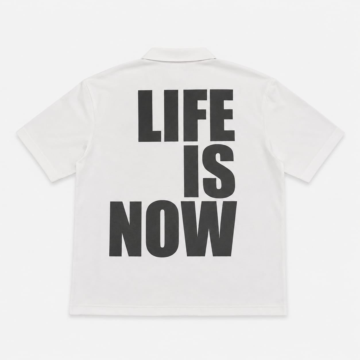 CAMICIA MEZZA MANICA LIFE IS NOW