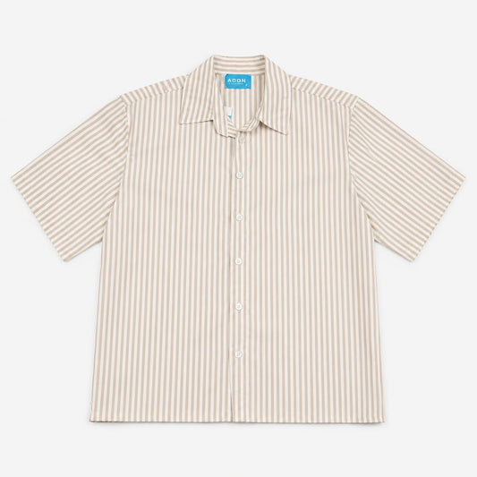 CAMICIA MEZZA MANICA RIGHE