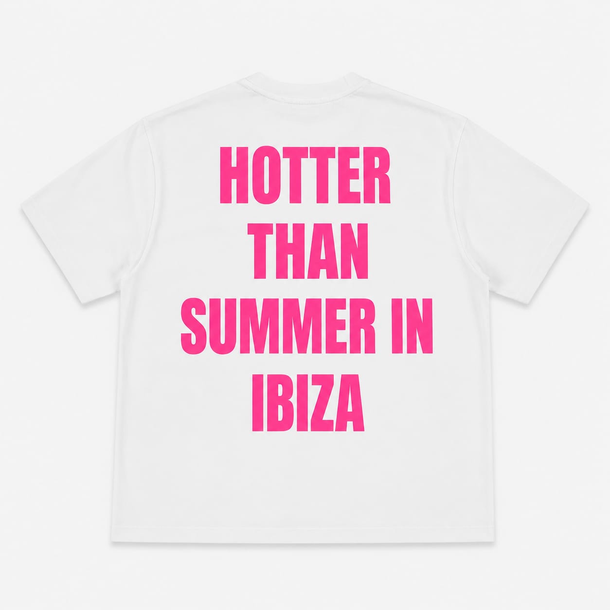 T-SHIRT STAMPA SUMMER IN IBIZA