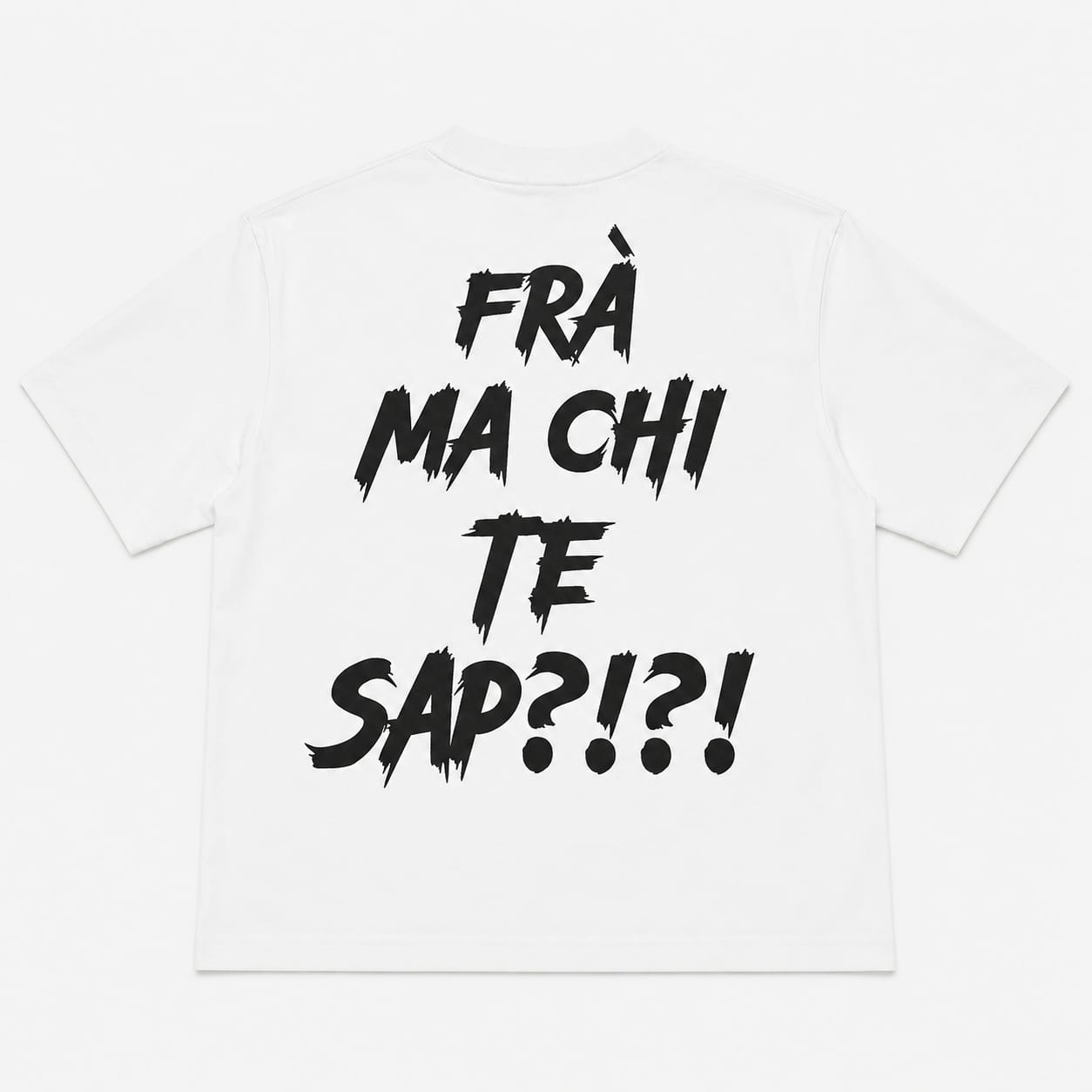 T-SHIRT STAMPA IN NAPOLETANO