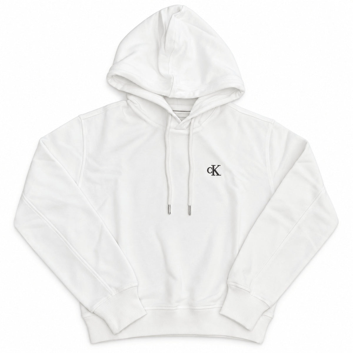 FELPA CROP FELPATA MINI LOGO CUCITO