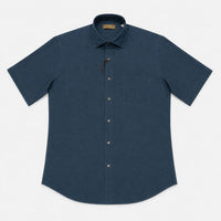 CAMICIA LINO MEZZA MANICA