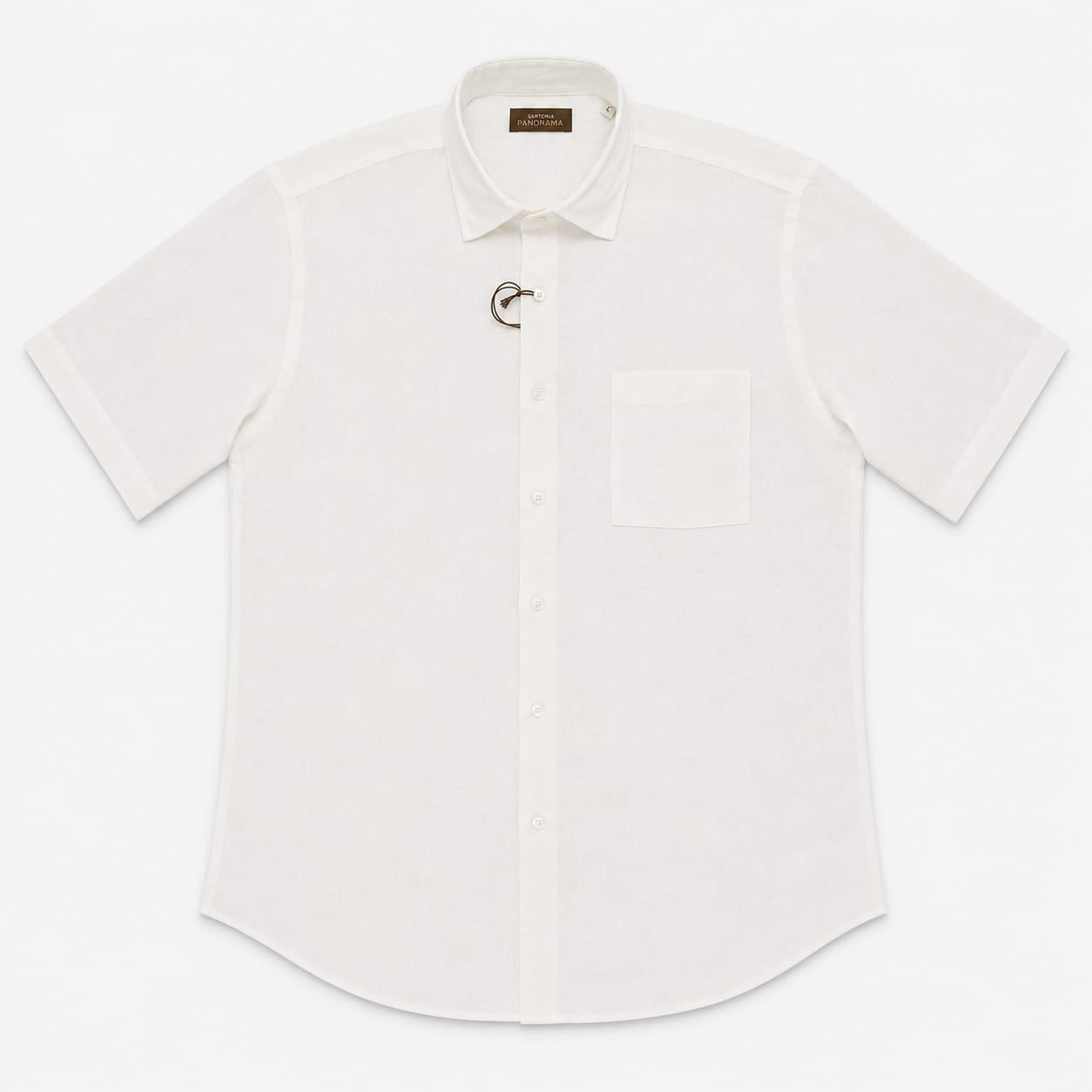 CAMICIA LINO MEZZA MANICA