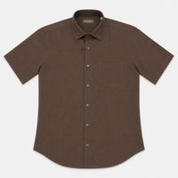CAMICIA LINO MEZZA MANICA