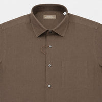 CAMICIA LINO MEZZA MANICA