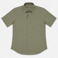 CAMICIA LINO MEZZA MANICA