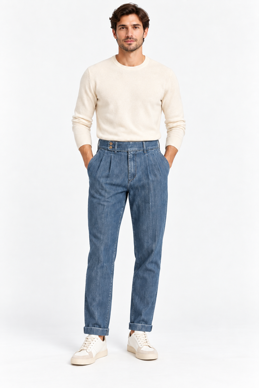 CREMONINI DENIM LAV.MEDIO UOMO centrale