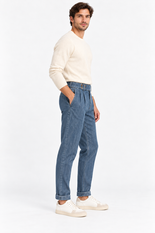 CREMONINI DENIM LAV.MEDIO UOMO centrale