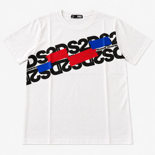 T-SHIRT LOGO SPECCHIO SCOTCH