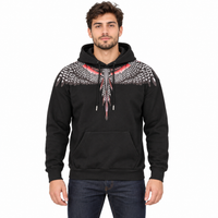 F6CMMAHS NERO-ROSSO UOMO centrale