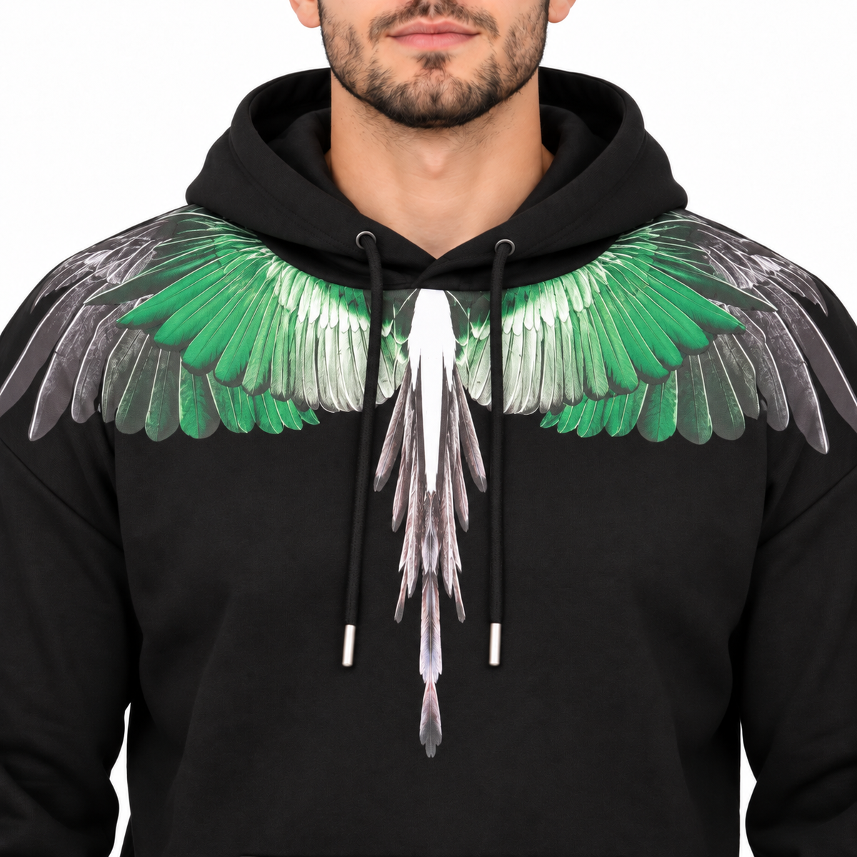 F6CMMAHS NERO-VERDE UOMO dettaglio