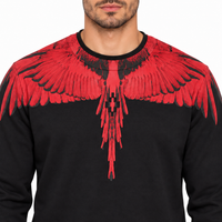 F6CMMASW NERO-ROSSO UOMO dettaglio