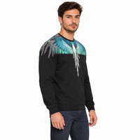 F6CMMASW NERO-VERDE ACQUA UOMO laterale