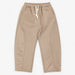 Pantaloni jogger beige FLP5626, vista frontale