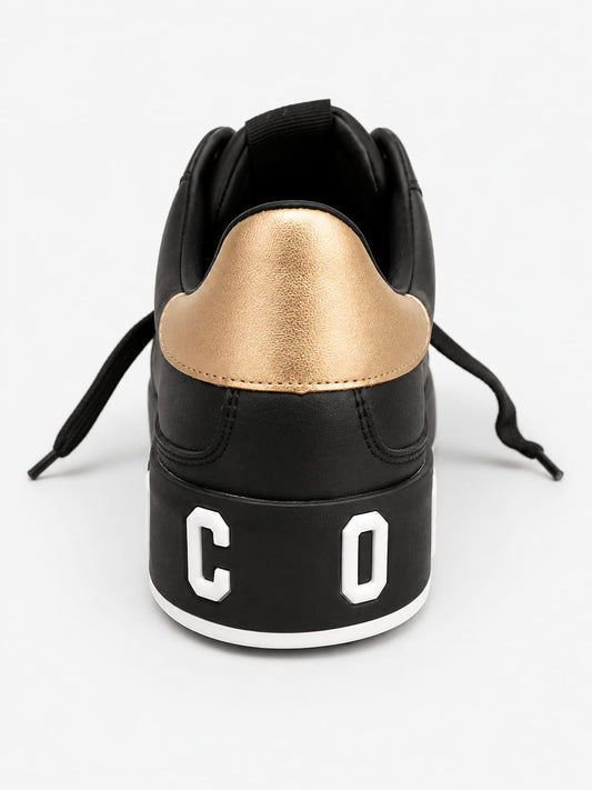 SNEAKERS LOGO ORO