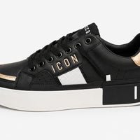 SNEAKERS LOGO ORO