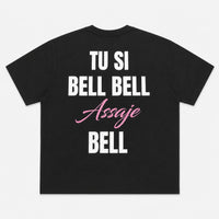 T-SHIRT STAMPA TU SI BELL