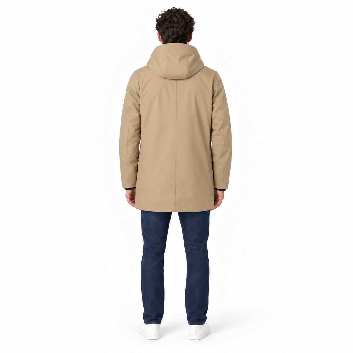 K7126UW BEIGE UOMO retro - ricostruito tinta unita