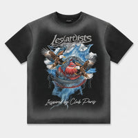 T-SHIRT STRASS STAMPA AQUILA